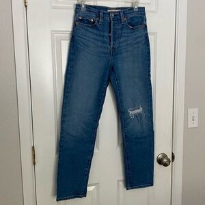 Levi’s wedgie straight jeans